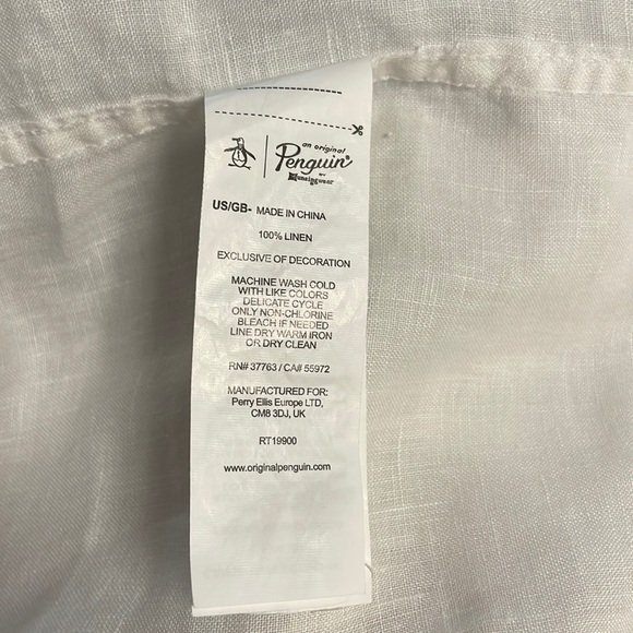 Original Penguin long sleeve button down. - Picture 3 of 4